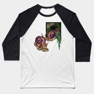 Snail parade Baseball T-Shirt